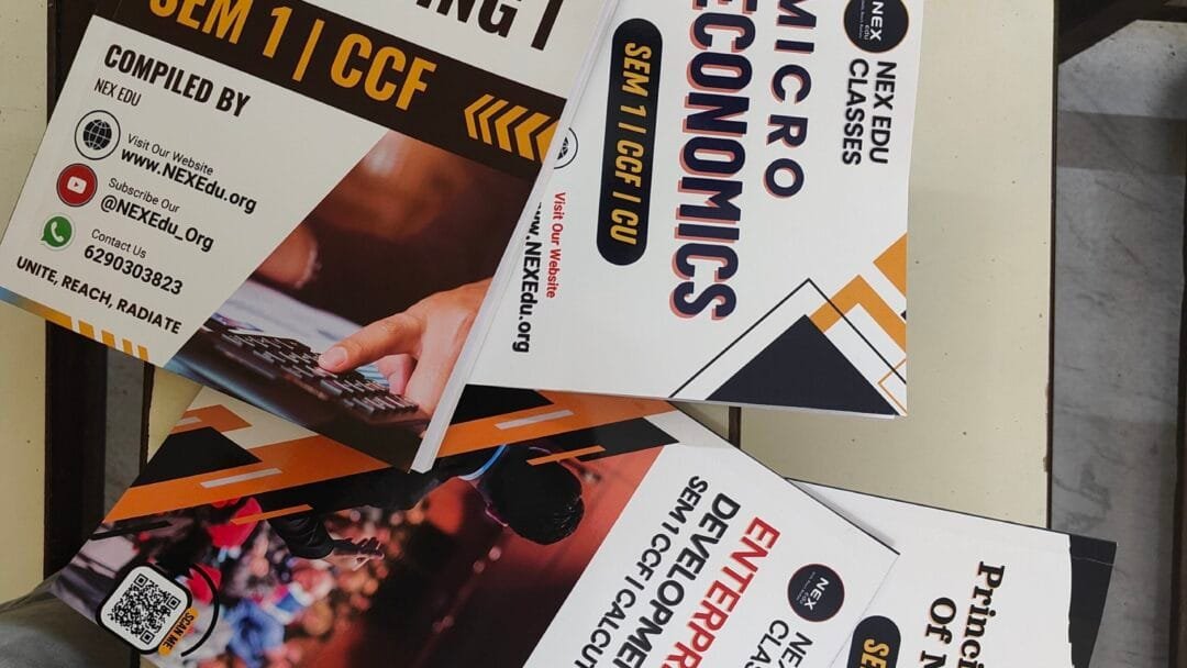Sem 1 CCF BCom Hard Copy Notes | Calcutta University