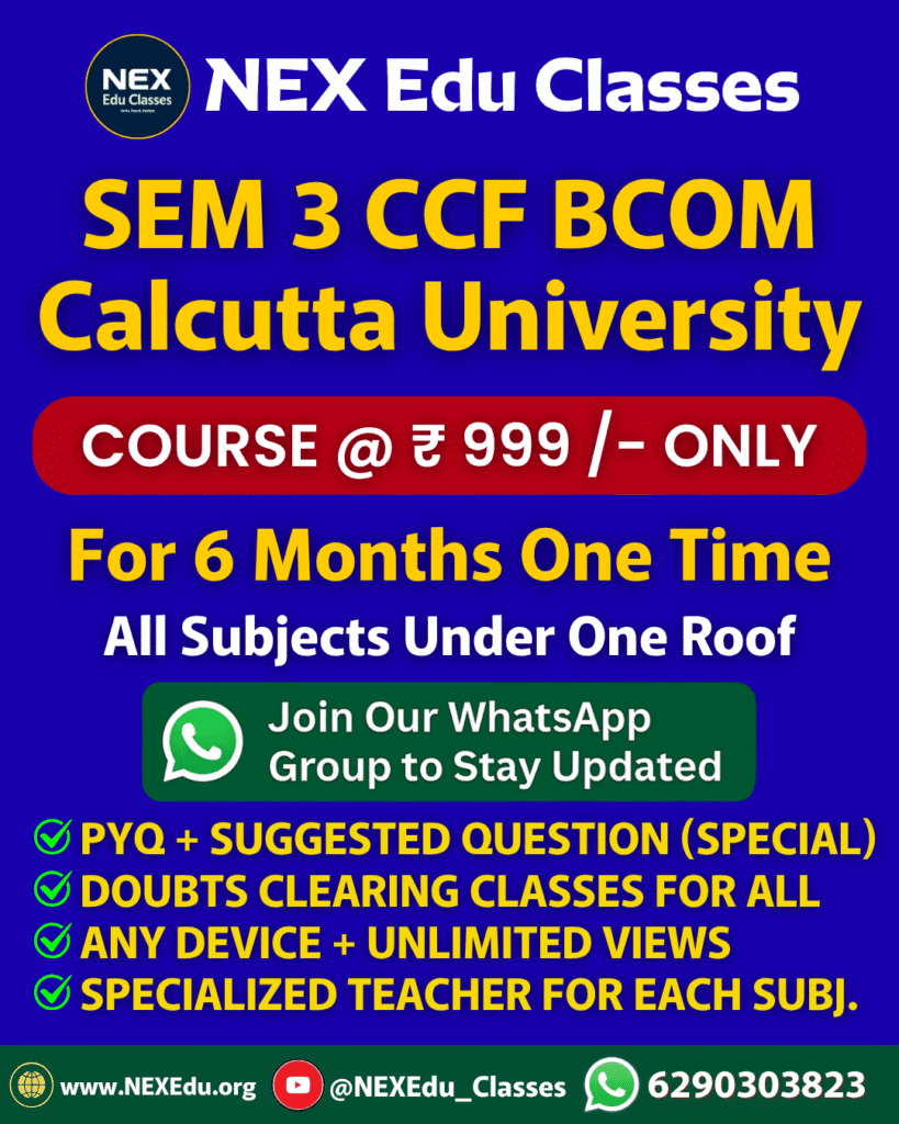 sEM 3 BCom ccf